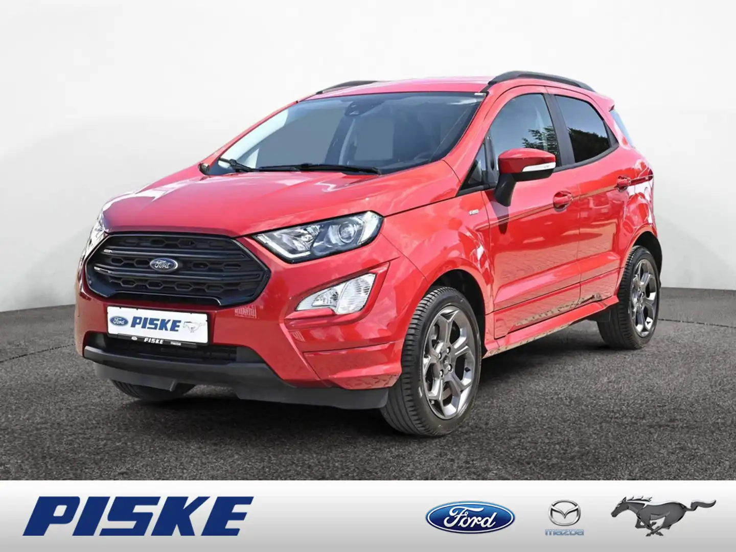 Ford EcoSport ST-Line KLIMA SYNC PDC SHZ AHK LED Rood - 1