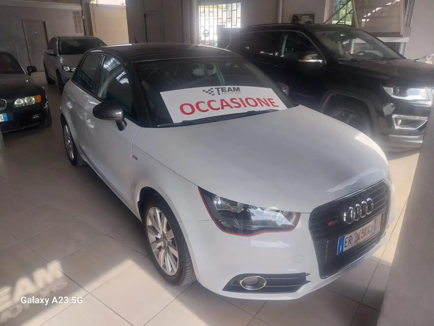 Audi A1 A1 I 2010 Sportback Sportback 1.2 tfsi Sline Blanc - 1