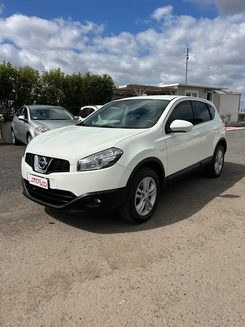 Nissan Qashqai Qashqai 1.5 dCi DPF Acenta Blanc - 1