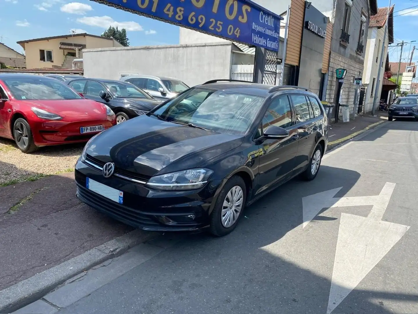 Volkswagen Golf Golf SW 1.6 16V TDI CR - 115  DSG 7 Trendline Busi Siyah - 1