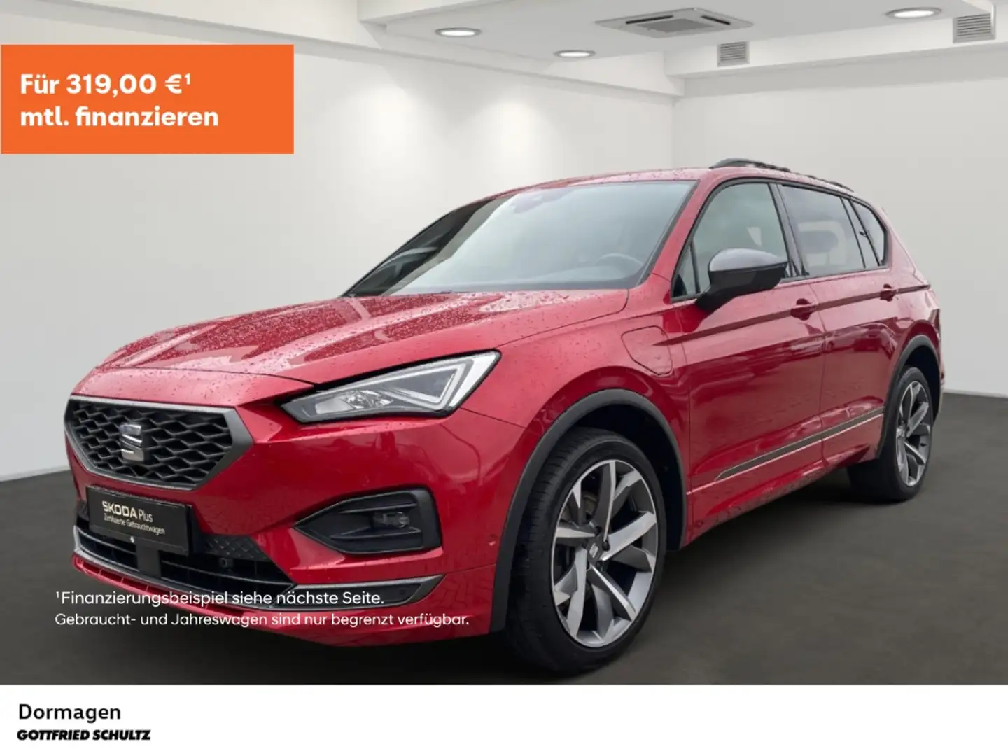 SEAT Tarraco FR 1.4 e-HYBRID DSG AHK PANO NAVI KAMERA Rouge - 1