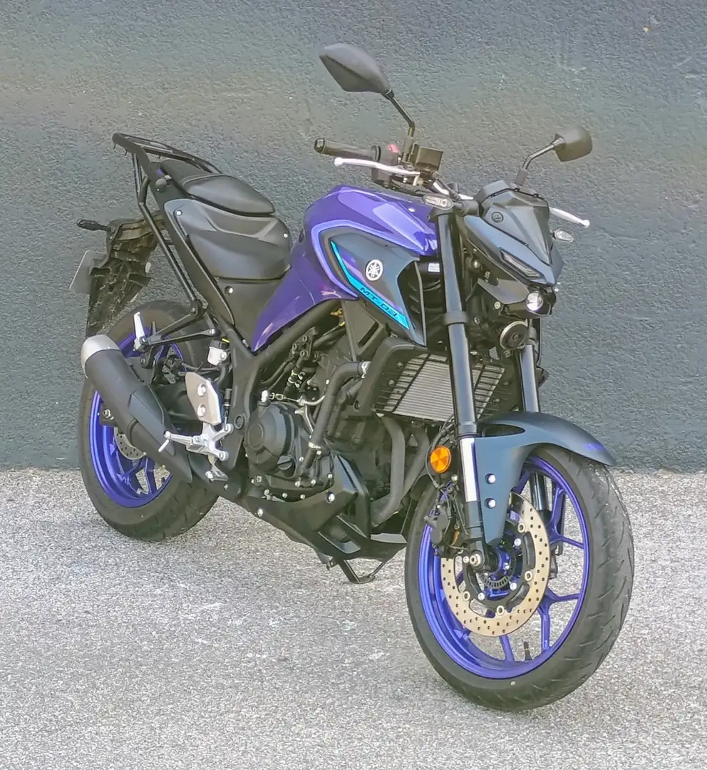 Yamaha MT-03 Blau - 1