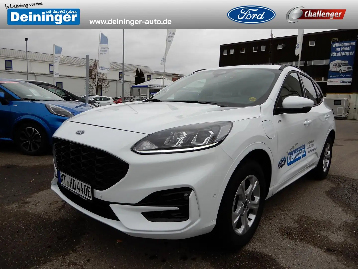 Ford Kuga Plug-In Hybrid ST-Line FAHRERASSISTENZ/WINTER-PAKE Weiß - 1