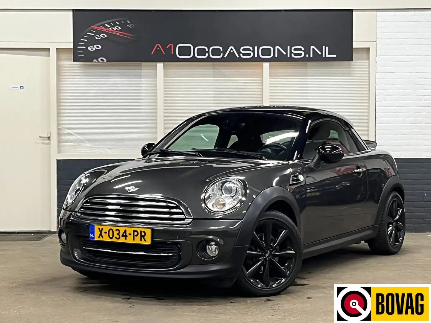 MINI Cooper Coupe Mini 1.6 Chili + STOELVERWARMING !! Grau - 1