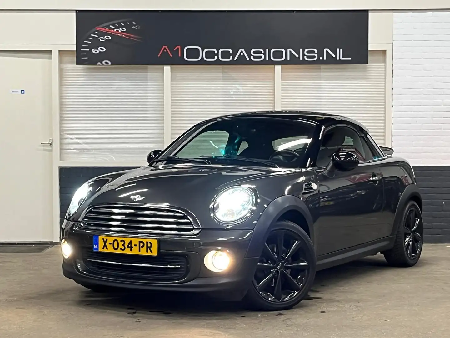 MINI Cooper Coupe Mini 1.6 Chili + STOELVERWARMING !! Grau - 2