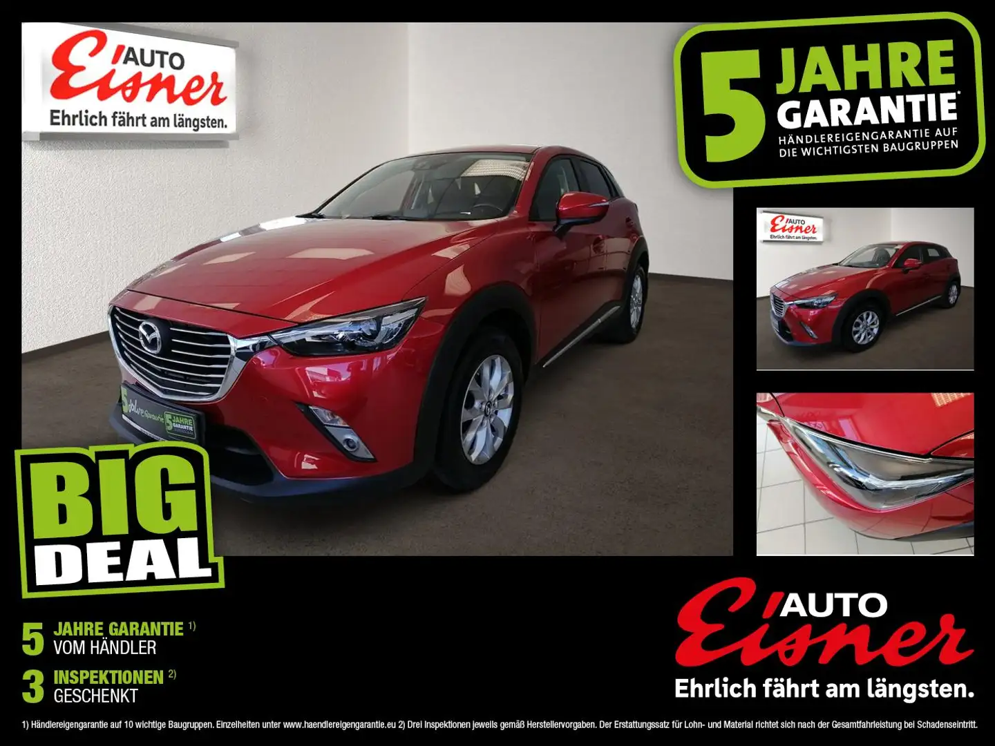 Mazda CX-3 G120 Revolution AT BIG DEAL Rot - 1