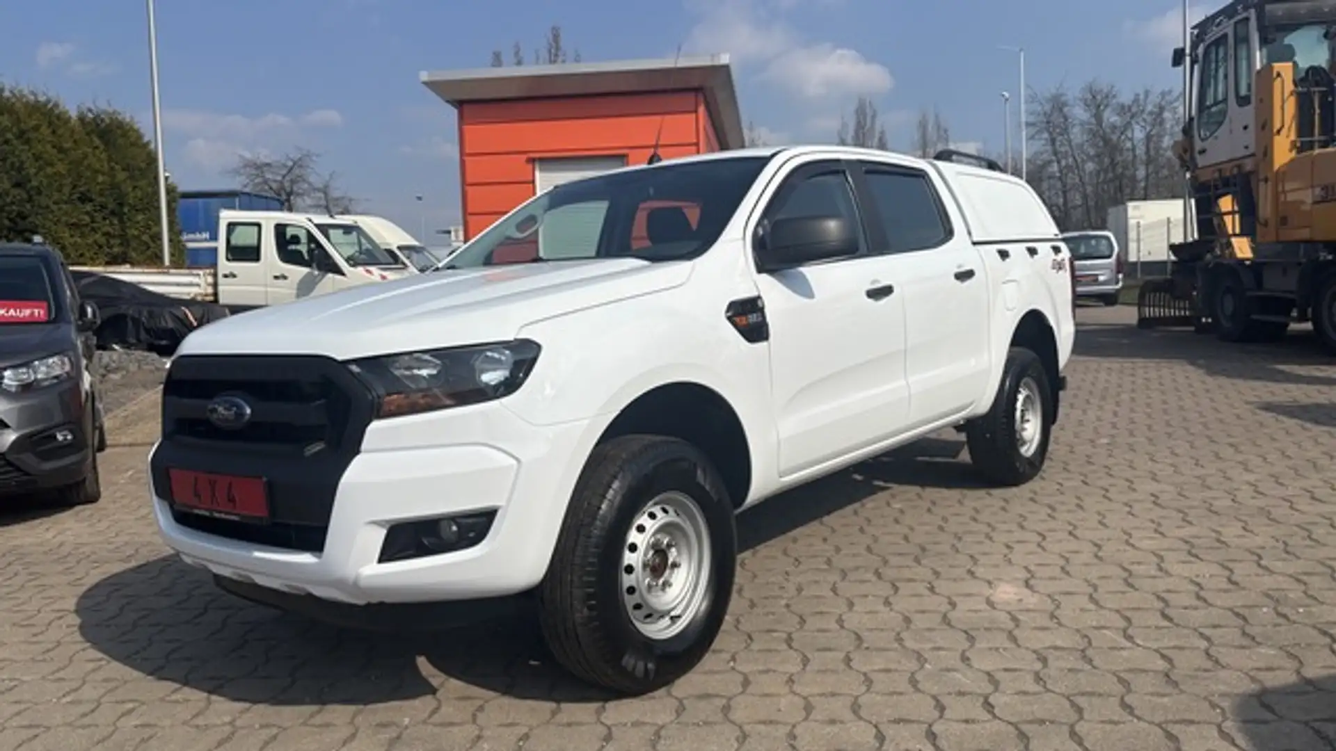 Ford Ranger XLT 4x4 Klima AHK Weiß - 1