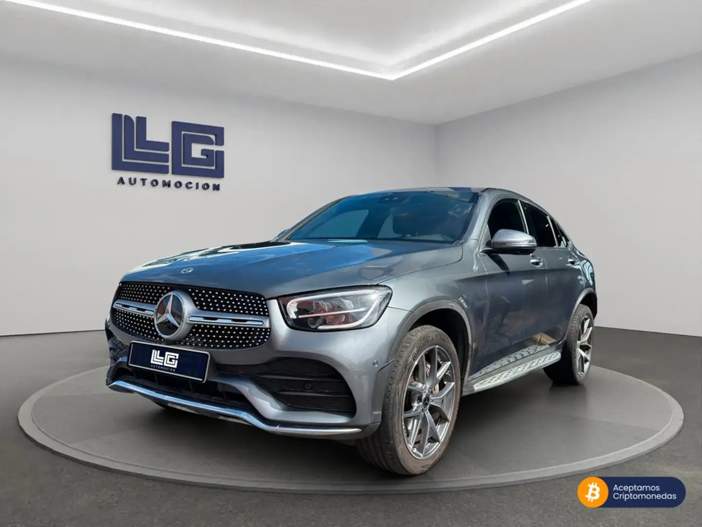 Mercedes-Benz GLC 300 Coupé de 4MATIC Gris - 1