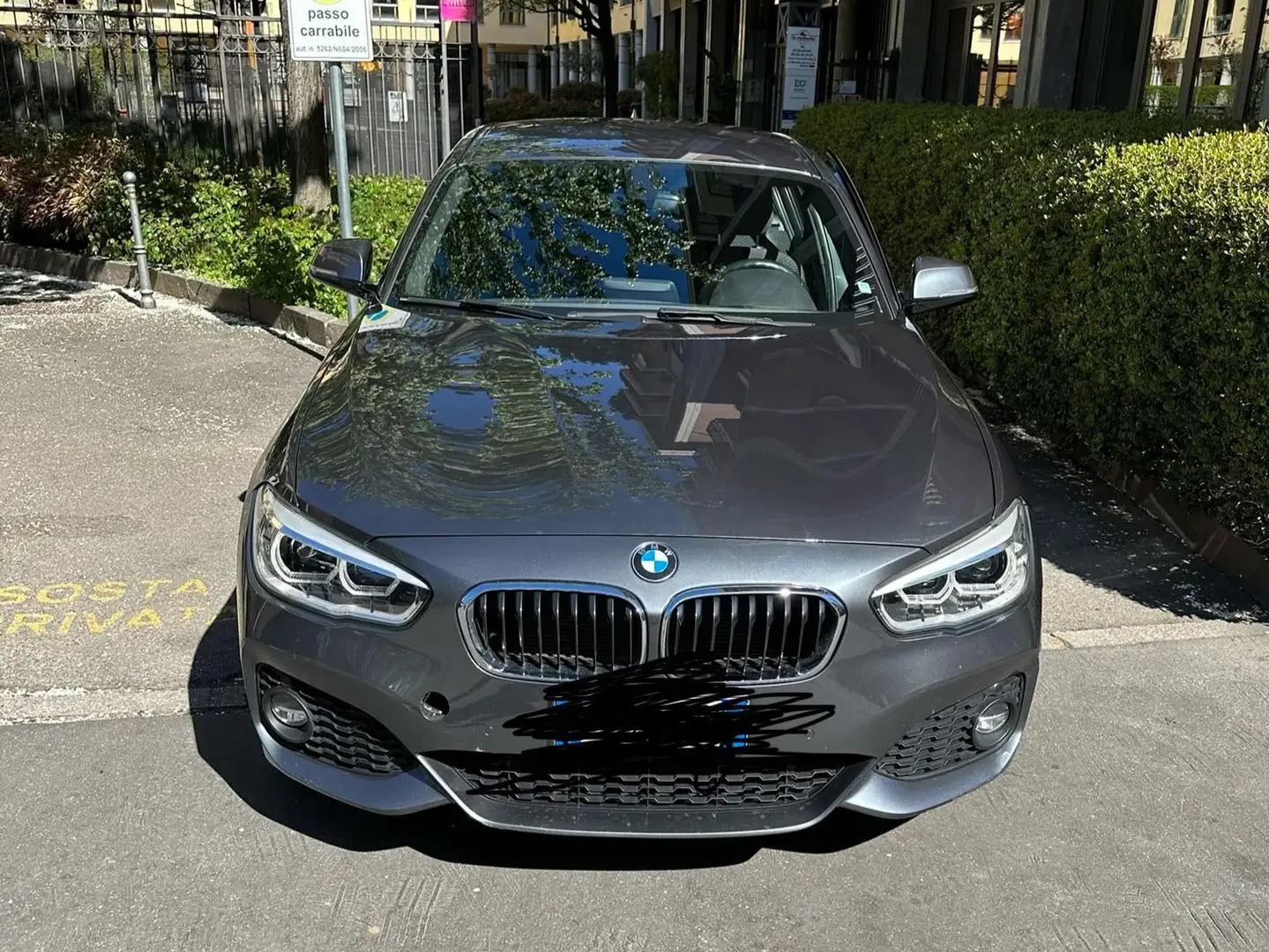 BMW 118 F20 m sport automatico Grigio - 2