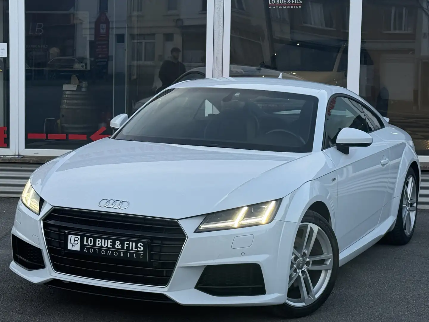 Audi TT S Line Coupé 1.8 TFSI S tronic Blanc - 1