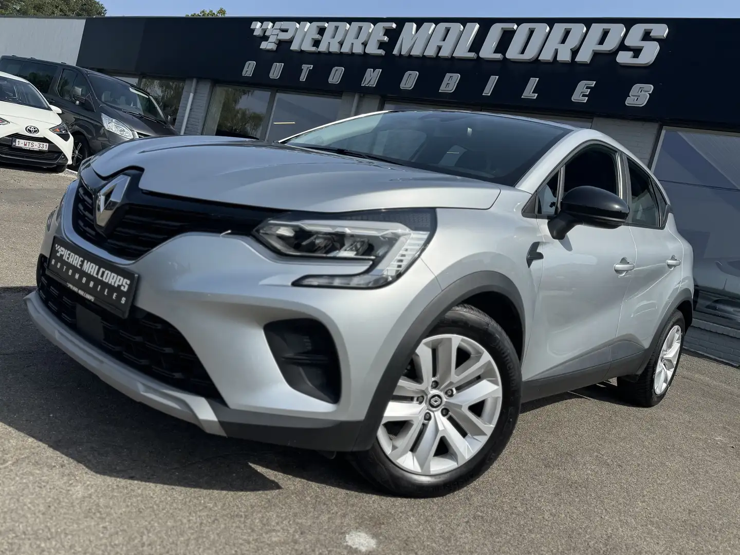 Renault Captur 1.0 TCe Corporate Edit. / NAVI / AIRCO / KEYLESS Argent - 1