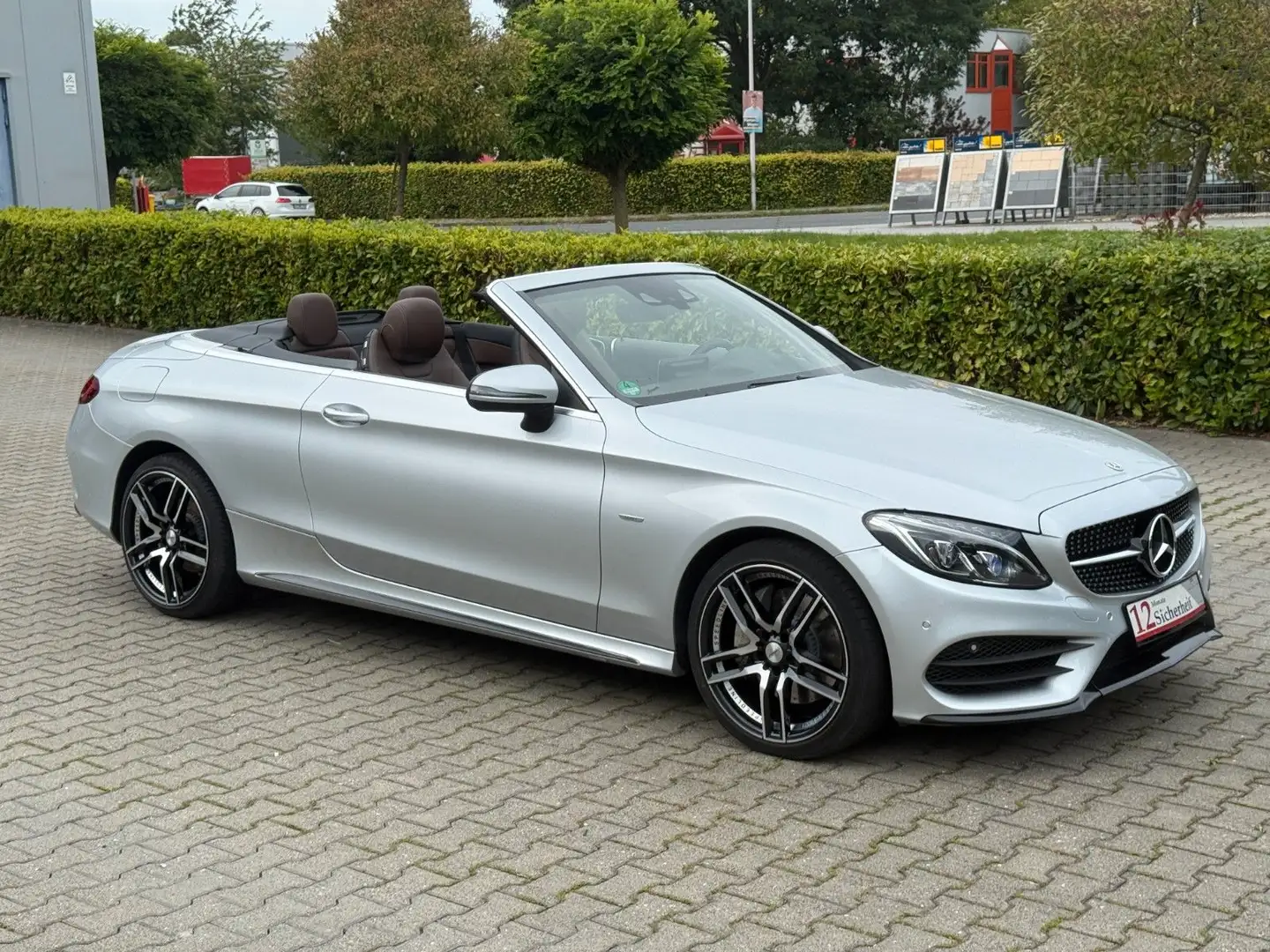 Mercedes-Benz C 400 Cabrio 4Matic Edition 1 Garantie* AMG LINE Silber - 1