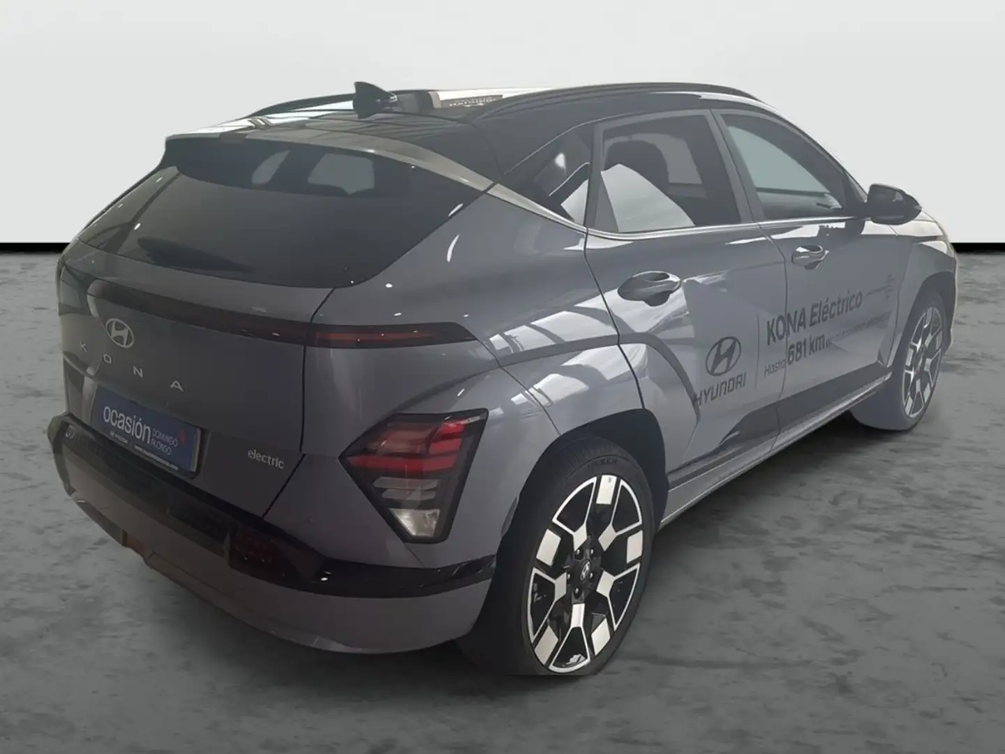 Hyundai KONA Nuevo Eléctrico 160 kW (218 CV) Blackline 19" MY2 Amarillo - 2
