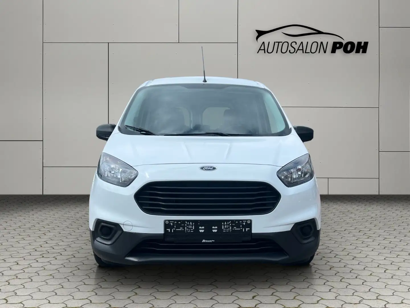 Ford Transit Courier /5 Sitzer/2x Schiebetür/AHK Blanc - 2