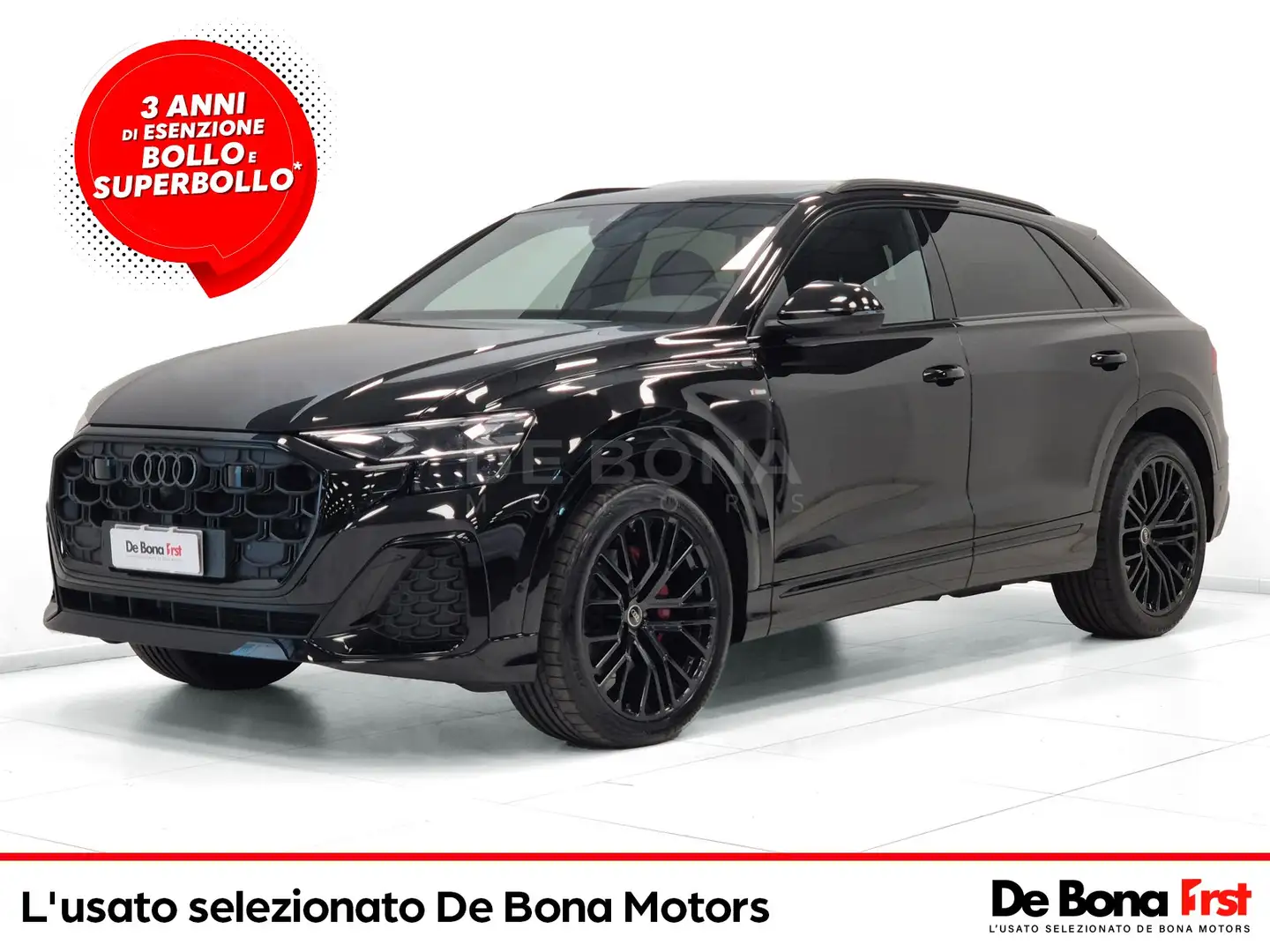 Audi Q8 3.0 tdi mhev s line edition quattro 286cv tiptroni Schwarz - 1