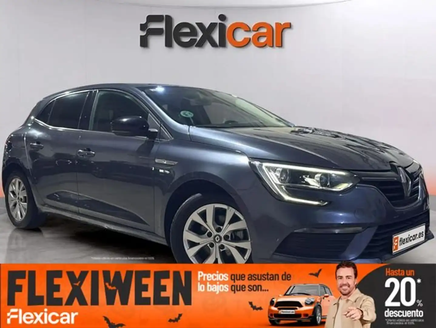 Renault Megane 1.3 TCe GPF Business 103kW Gris - 1