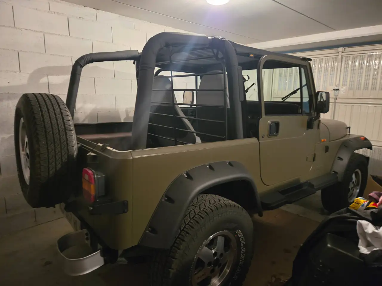 Jeep Wrangler I 1989 Hard Top 4.0 autocarro, foto 5