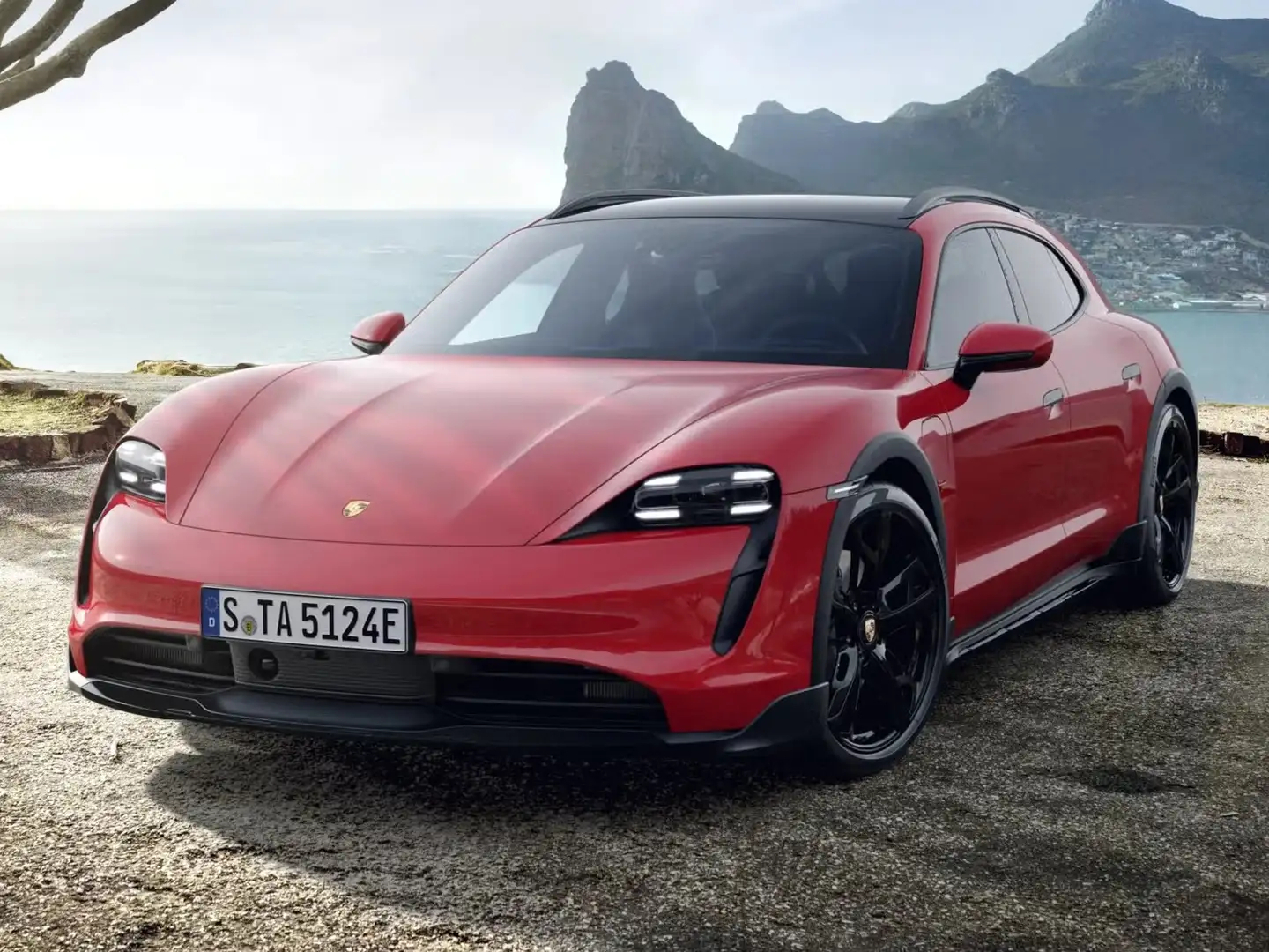 Porsche Taycan cross turismo 4 5p.ti Rouge - 1