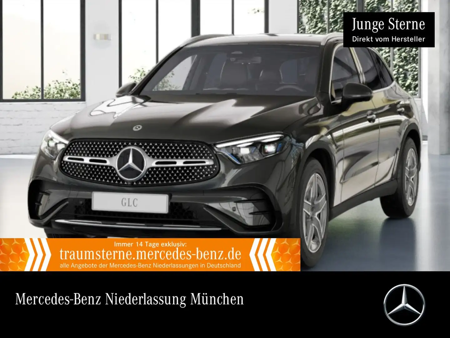 Mercedes-Benz GLC 220 d 4M AMG+360+AHK+TOTW+KEYLESS+9G Grau - 1