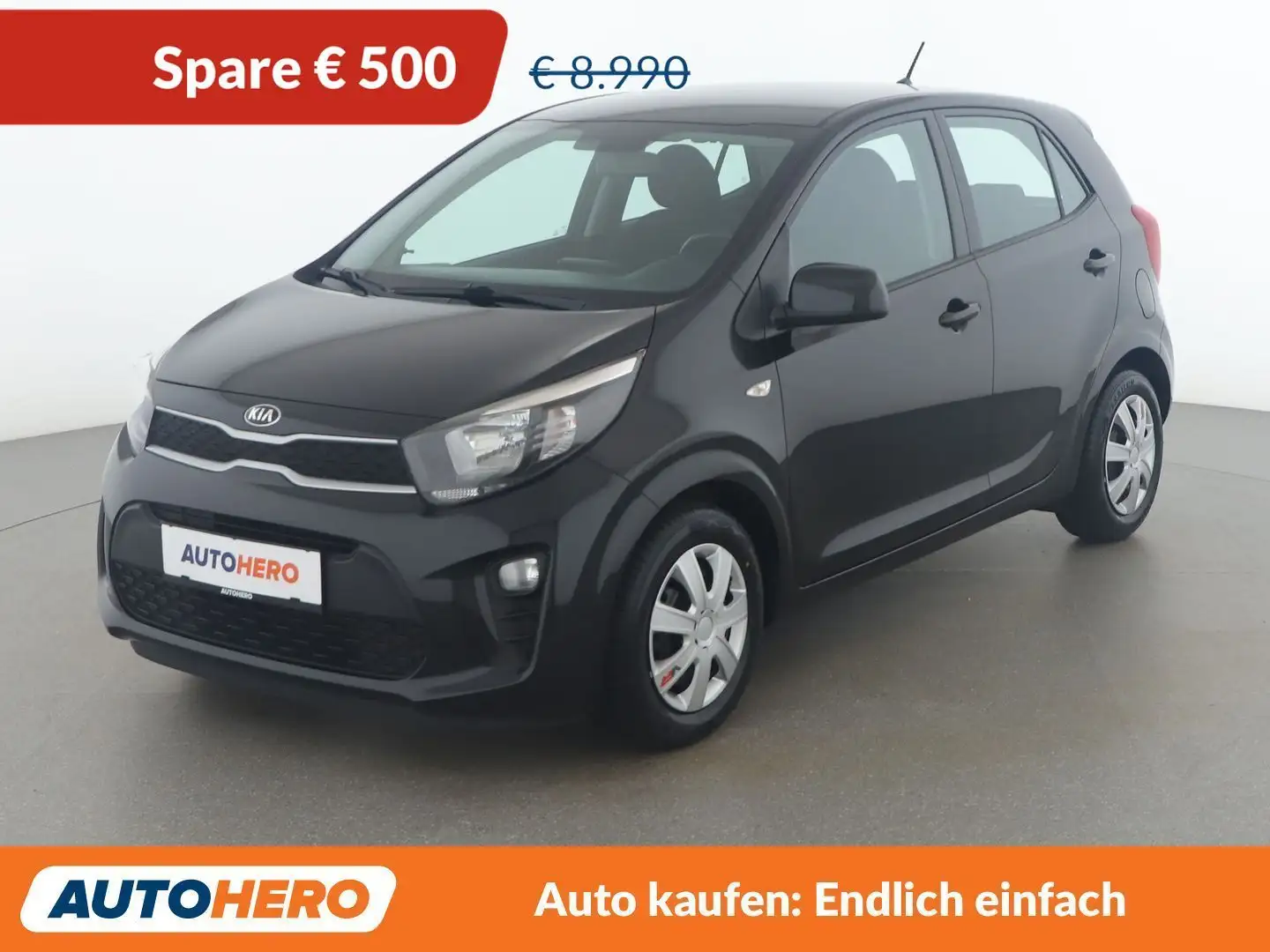 Kia Picanto 1.0 Titan Schwarz - 1