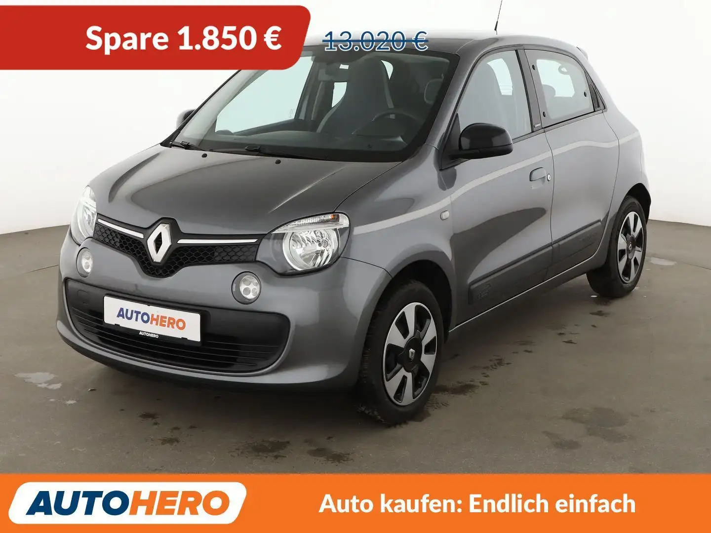 Renault Twingo 1.0 SCe Limited Aut.*SHZ*LIMITER*KLIMA*GARANTIE* Gris - 1