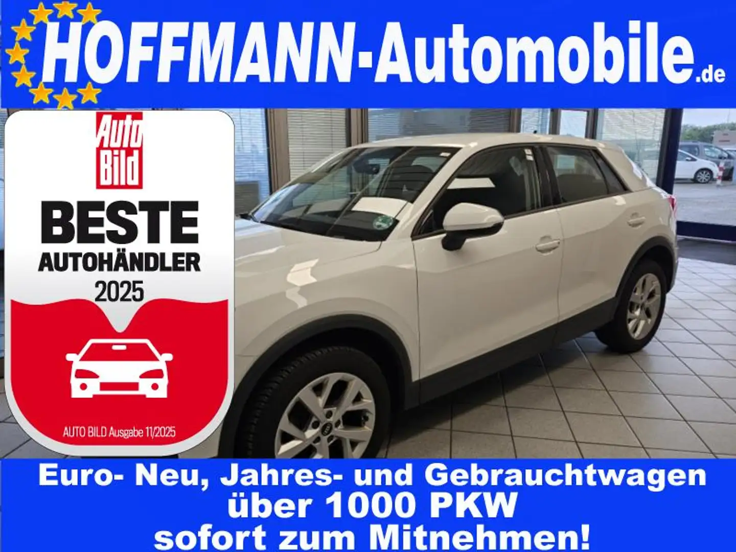 Audi Q2 Navi,Kamera,PDC,LED,Sitzheizung Weiß - 1