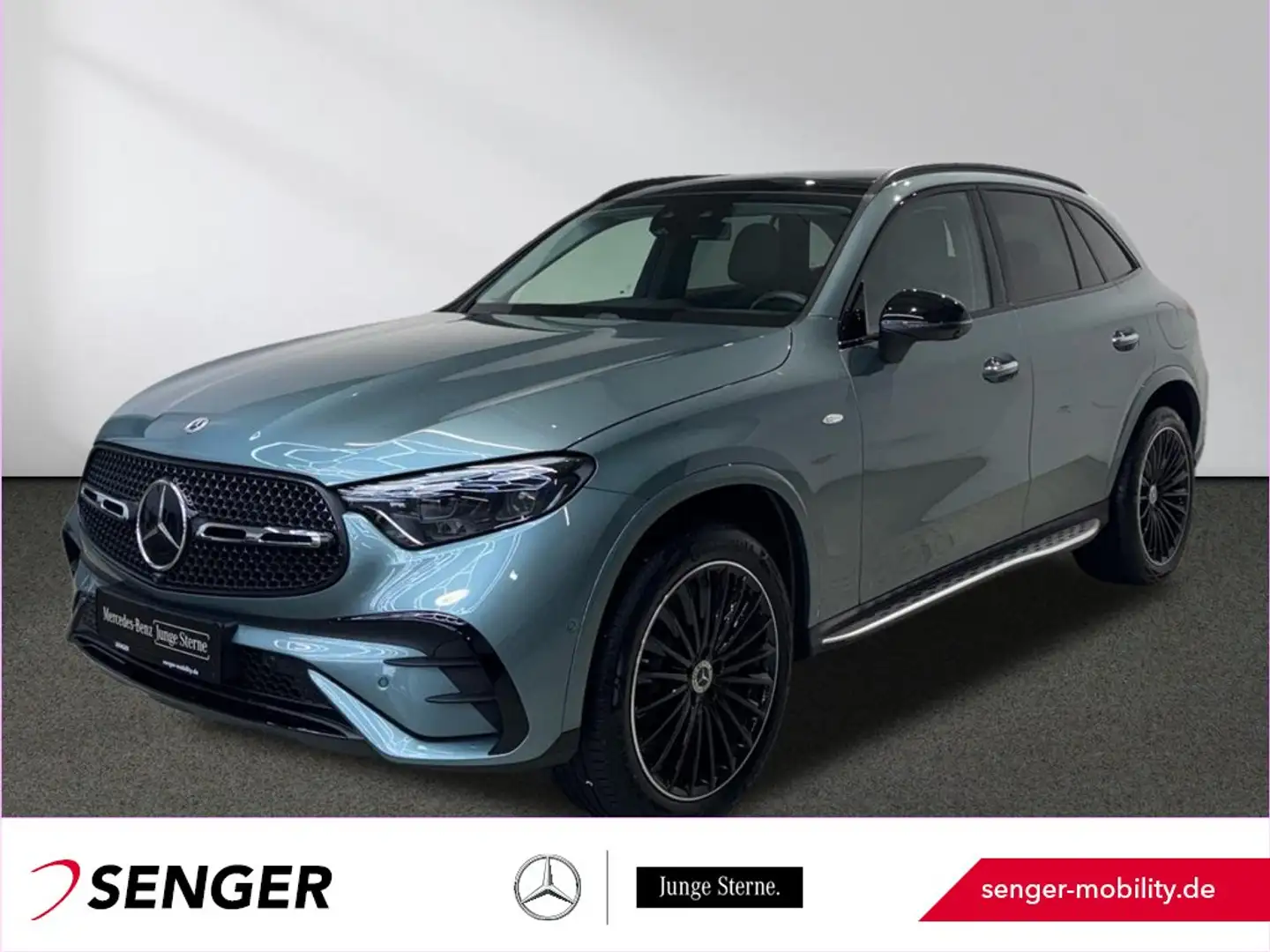 Mercedes-Benz GLC 400 e 4M AMG Night AHK Panorama Burmester Grigio - 1