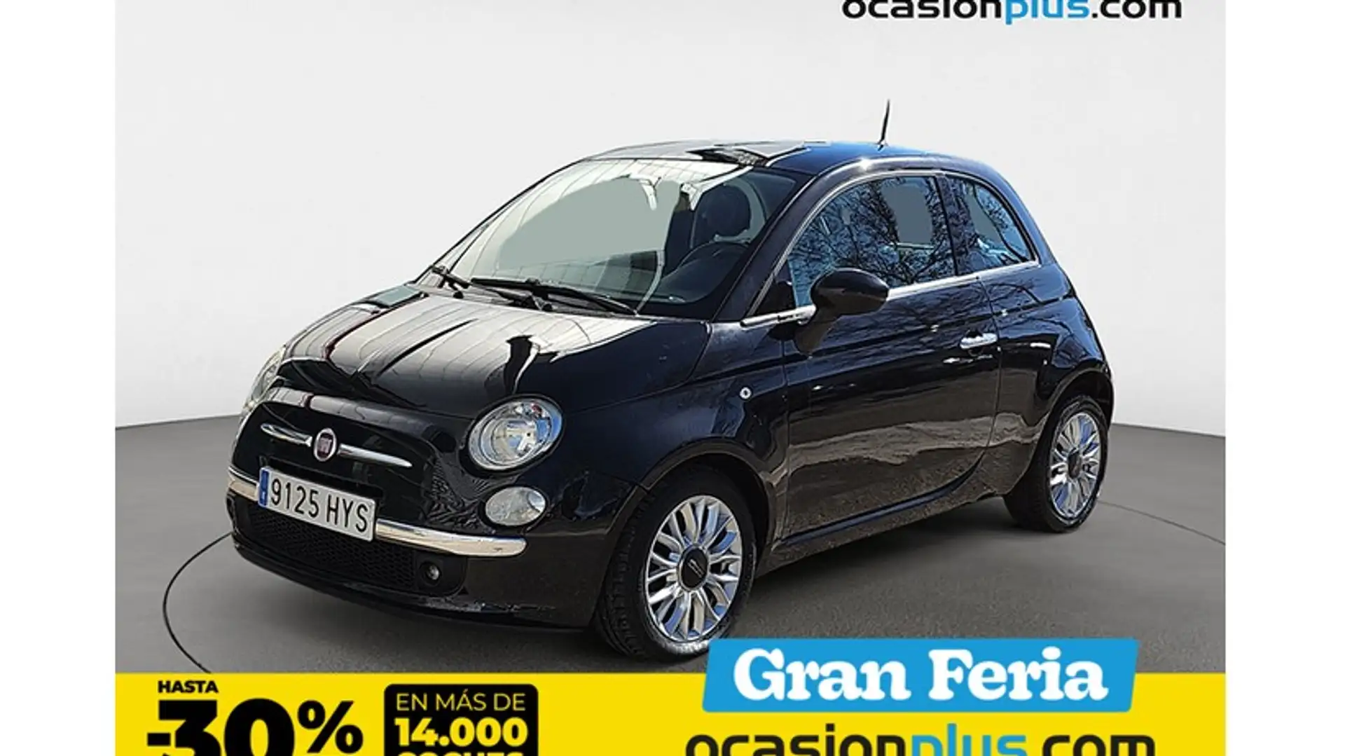 Fiat 500 1.3Mjt S&S Lounge 95 Noir - 1