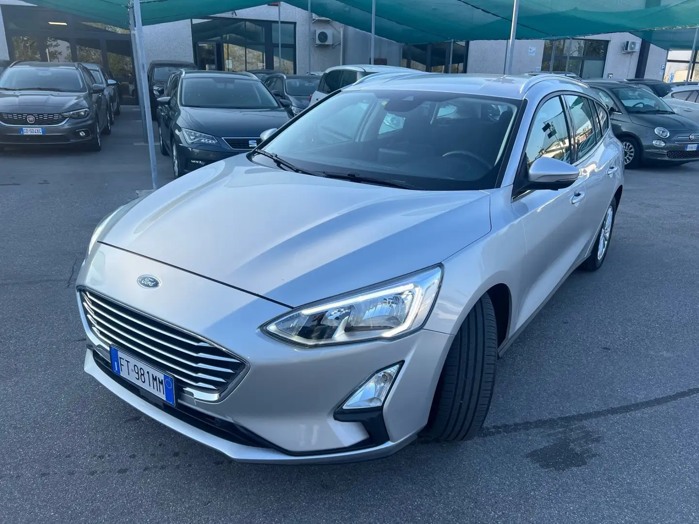 Ford Focus 1.5 TDCi 120 CV Start&Stop Pow. SW Titanium Busine Gris - 1