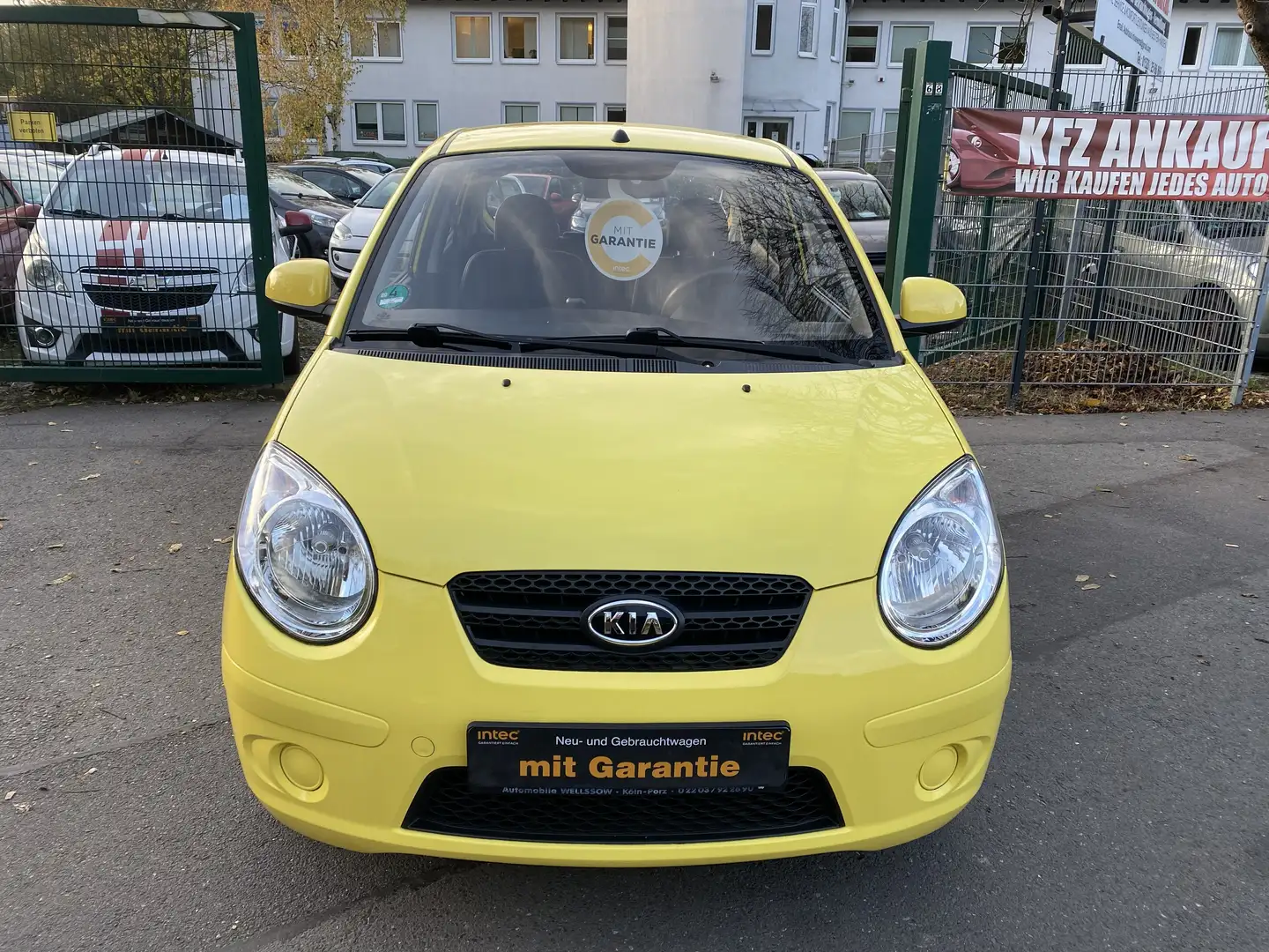 Kia Picanto Picanto 1.1 Automatik Gelb - 2