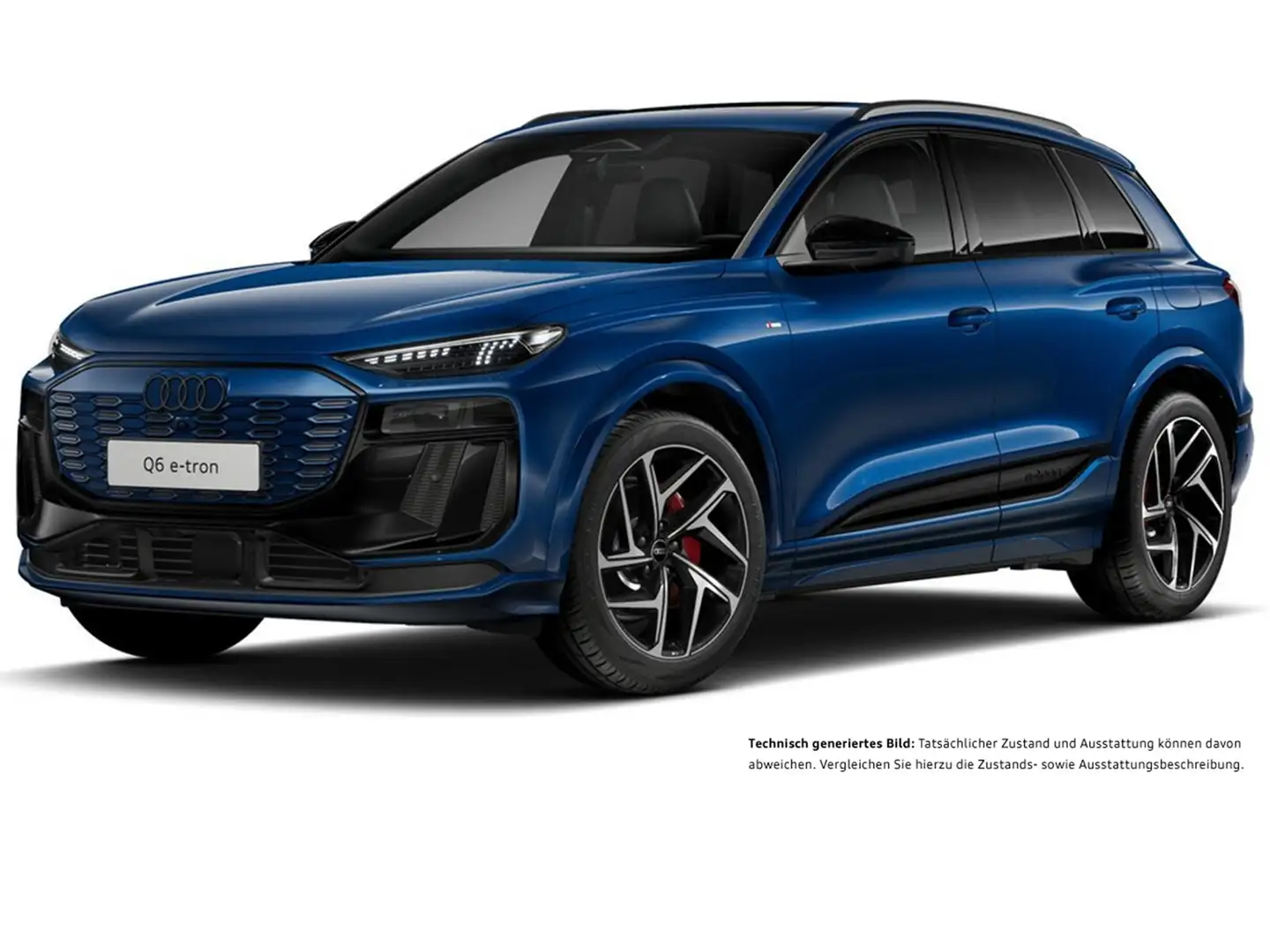 Audi Q6 e-tron quattro S LINE WÄRMEPUMPE PANO B&O AHK Blau - 2