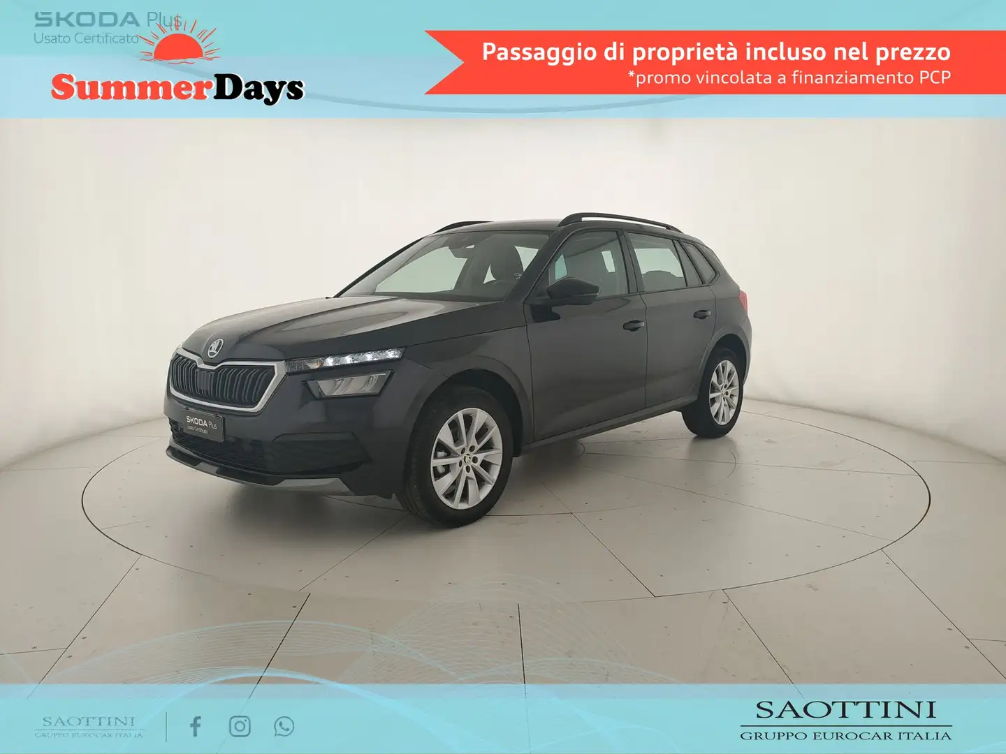 Skoda Kamiq 1.0 TSI Ambition 110 CV DSG Negro - 1
