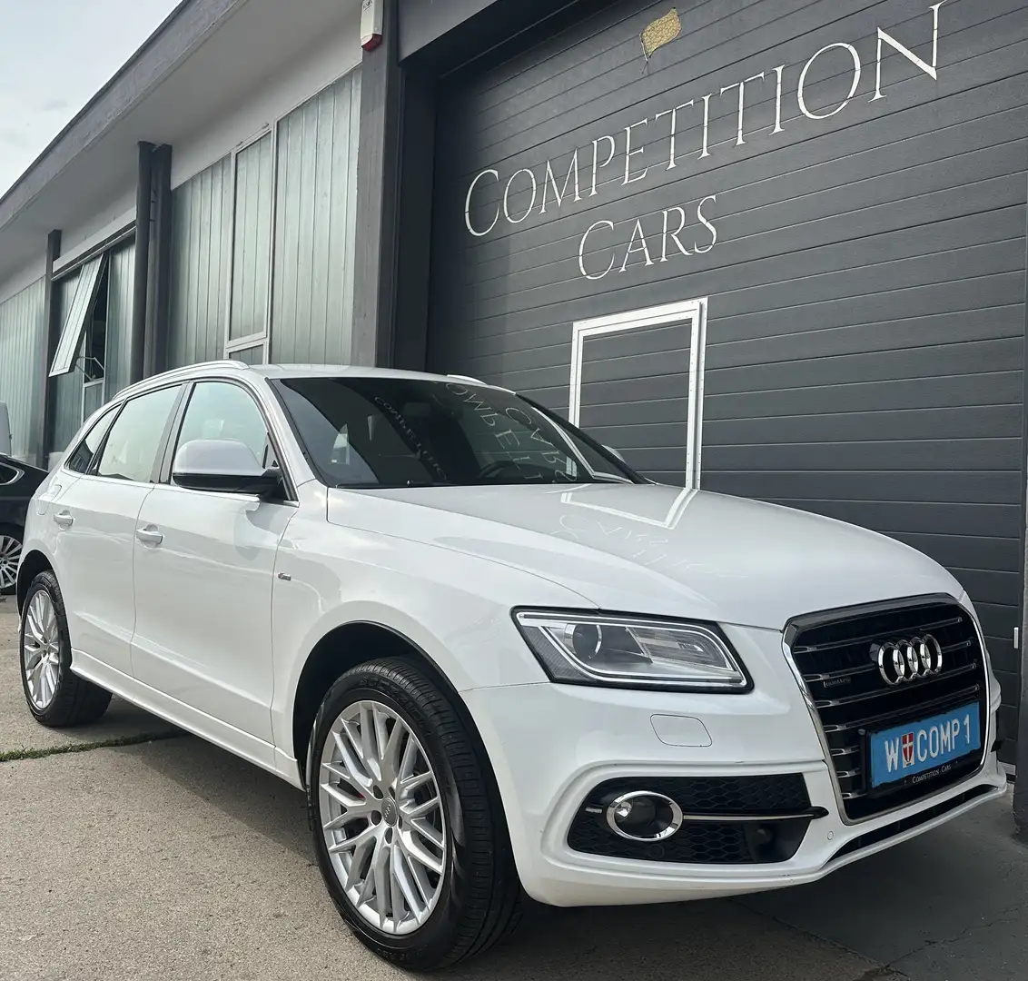 Audi Q5 2.0 Quattro 20'' 3x S-Line Plus, Anhänger., ACC Fehér - 1