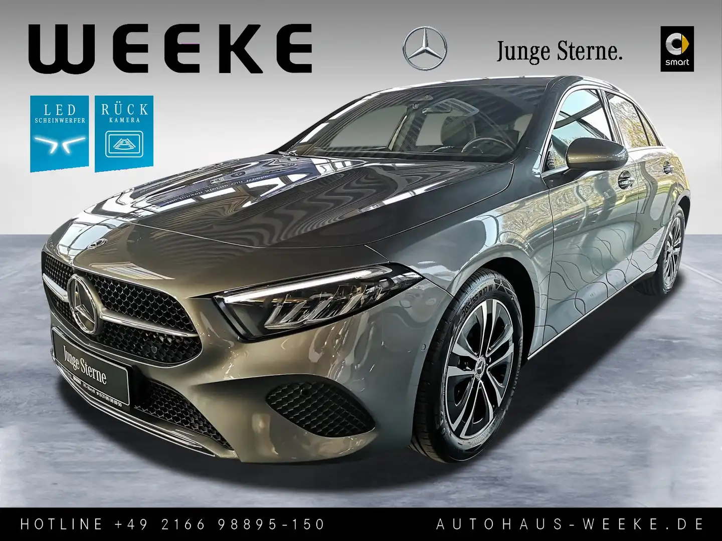 Mercedes-Benz A 200 Progressive+LED+KAMERA*SP-INTEGR.+VK-ASSIS Grau - 1