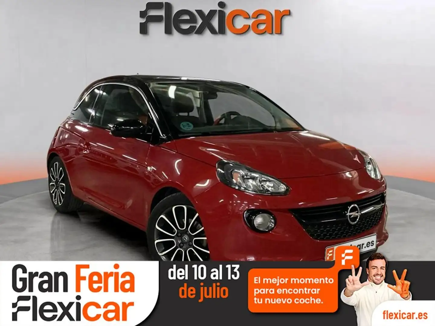 Opel Adam 1.0 XFT SLAM Rojo - 1