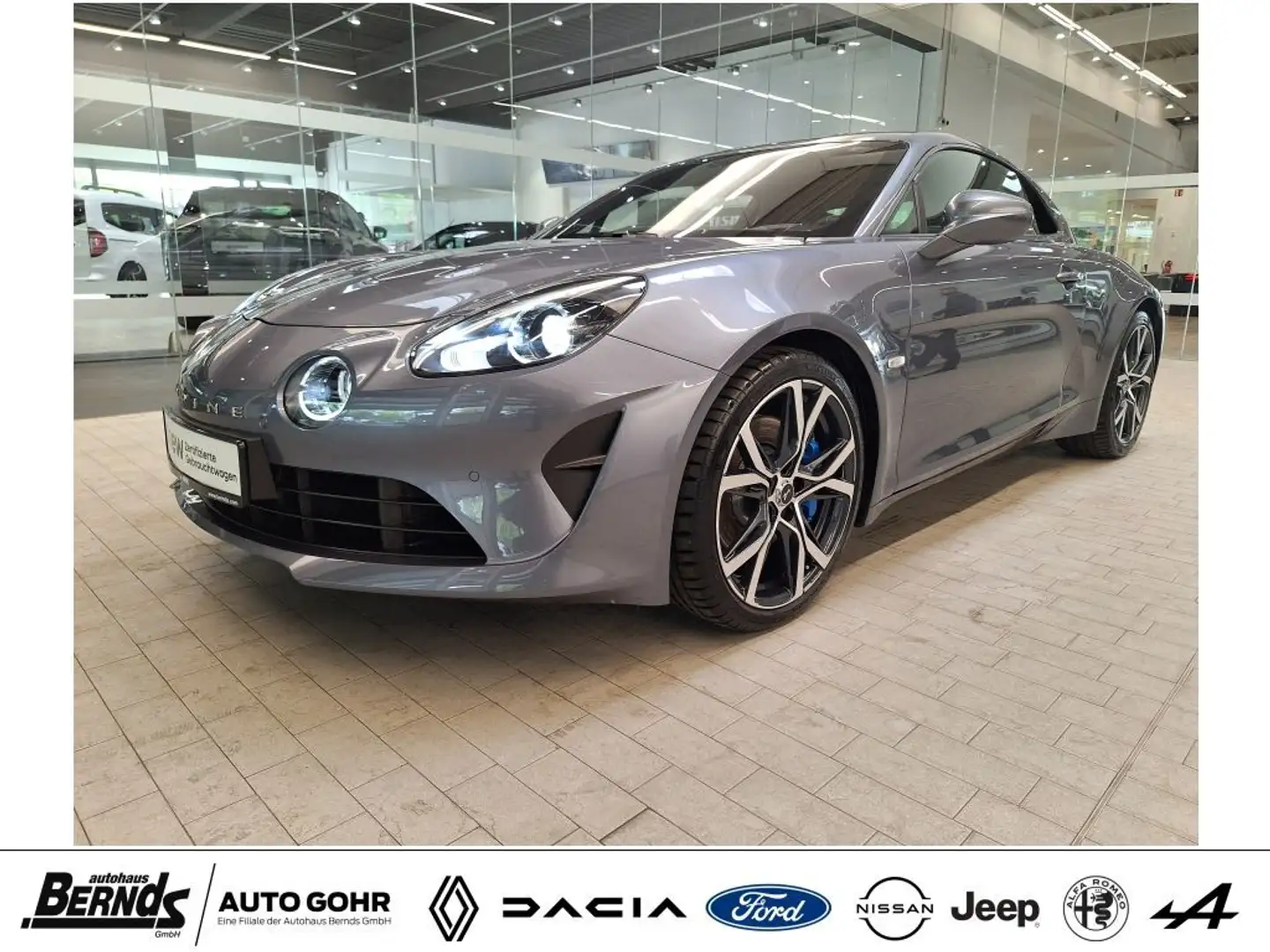 Alpine A110 GT Leichtmetallräder KLIMAAUTO. LED R-KAMERA Grijs - 1