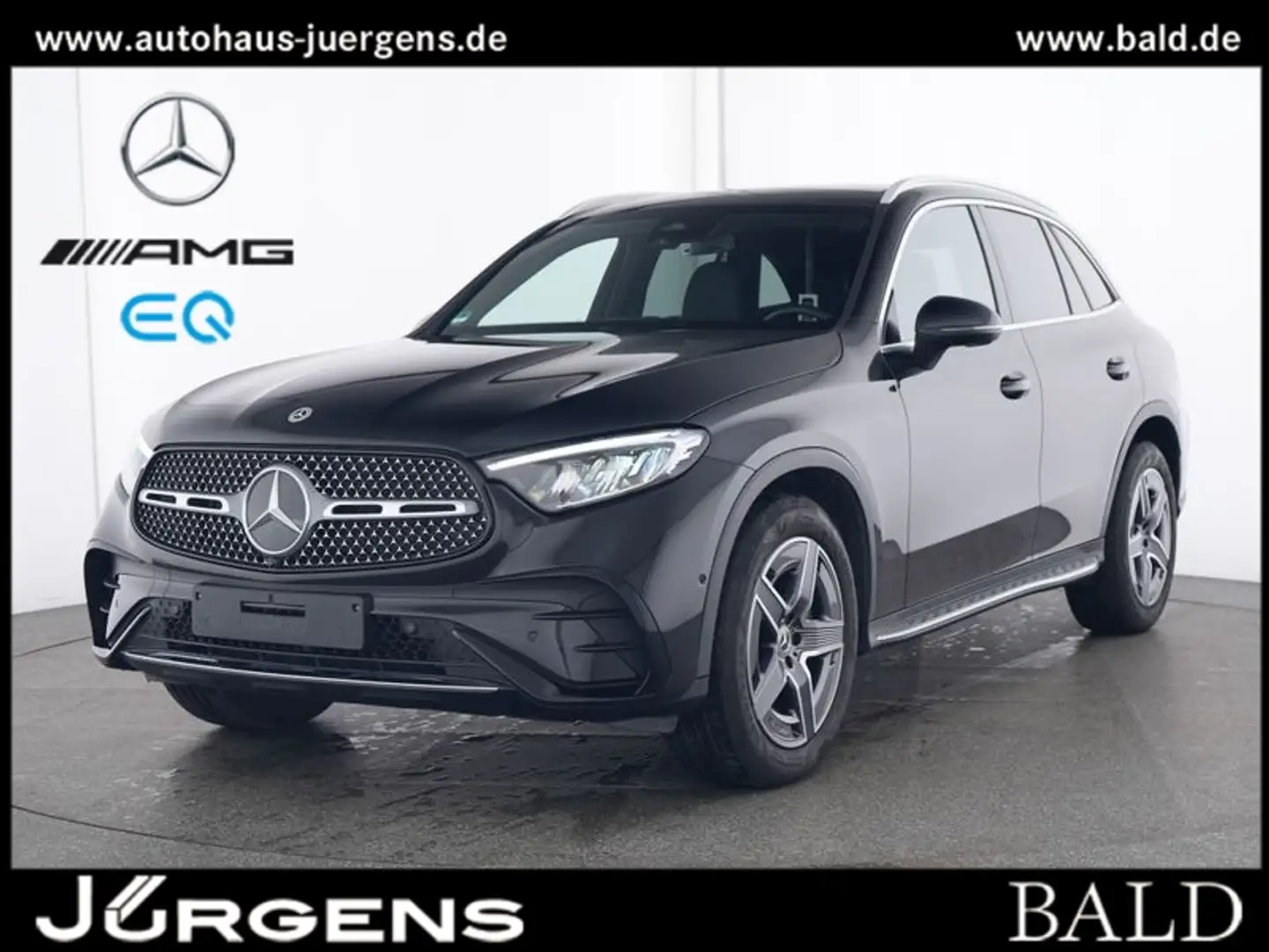 Mercedes-Benz GLC 300 d 4M AMG-Sport/LED/Cam/Pano/AHK/Memo/19" Schwarz - 2