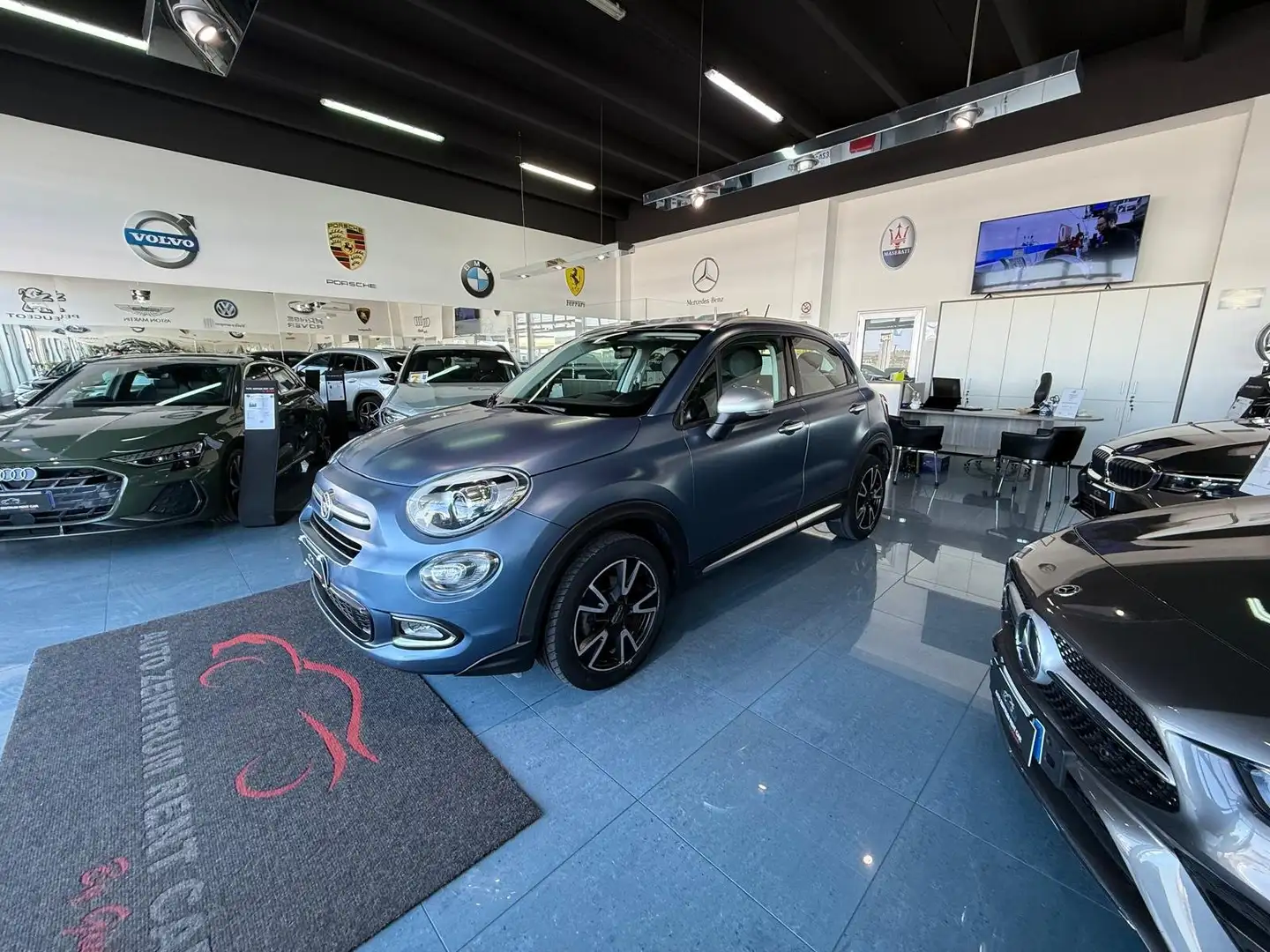 Fiat 500X 500 X  CROSS MIRROR 1.3 95CV DIESEL Blu/Azzurro - 2
