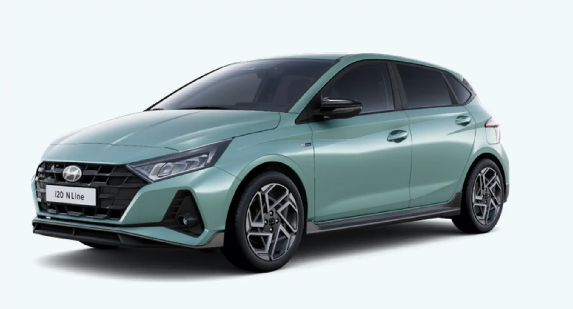 Hyundai i20 1.0 T-GDI DCT N Line Grün - 1