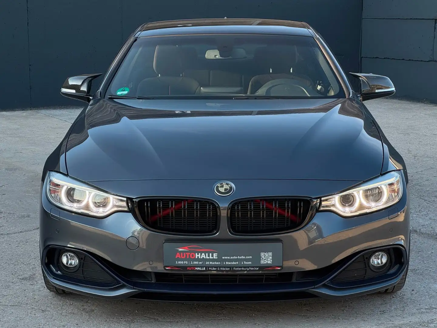 BMW 420 i Coupé Sport Line Carbon M-Spiegel Bi-Xenon Grau - 2