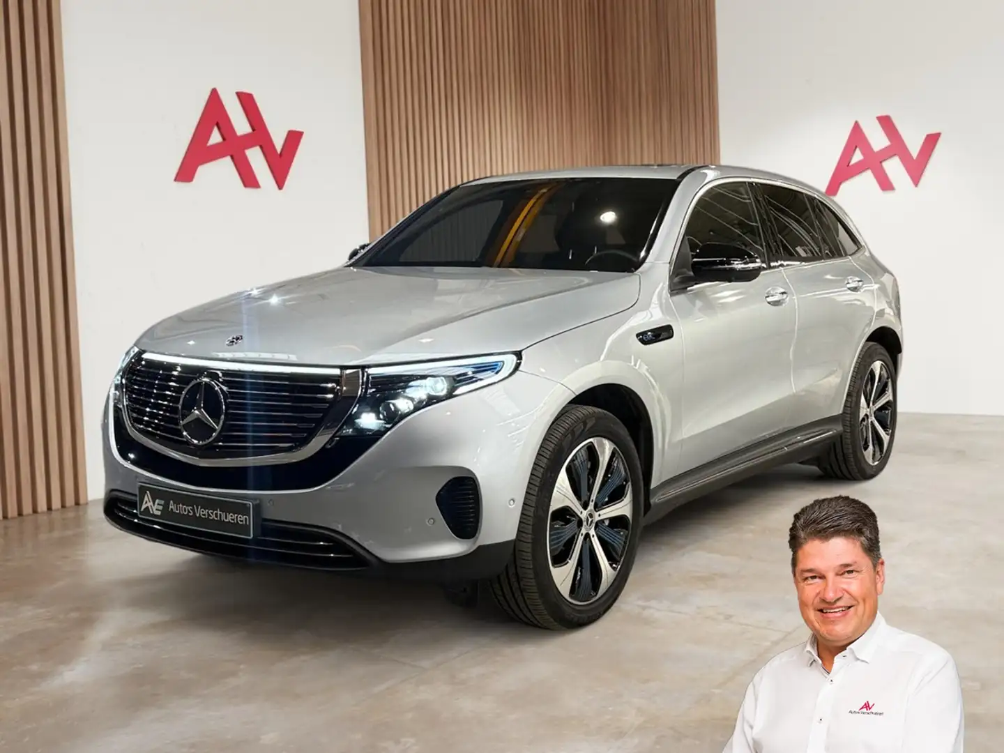 Mercedes-Benz EQC 400 4Matic ** Memory | Pano | Burmester Срібний - 1