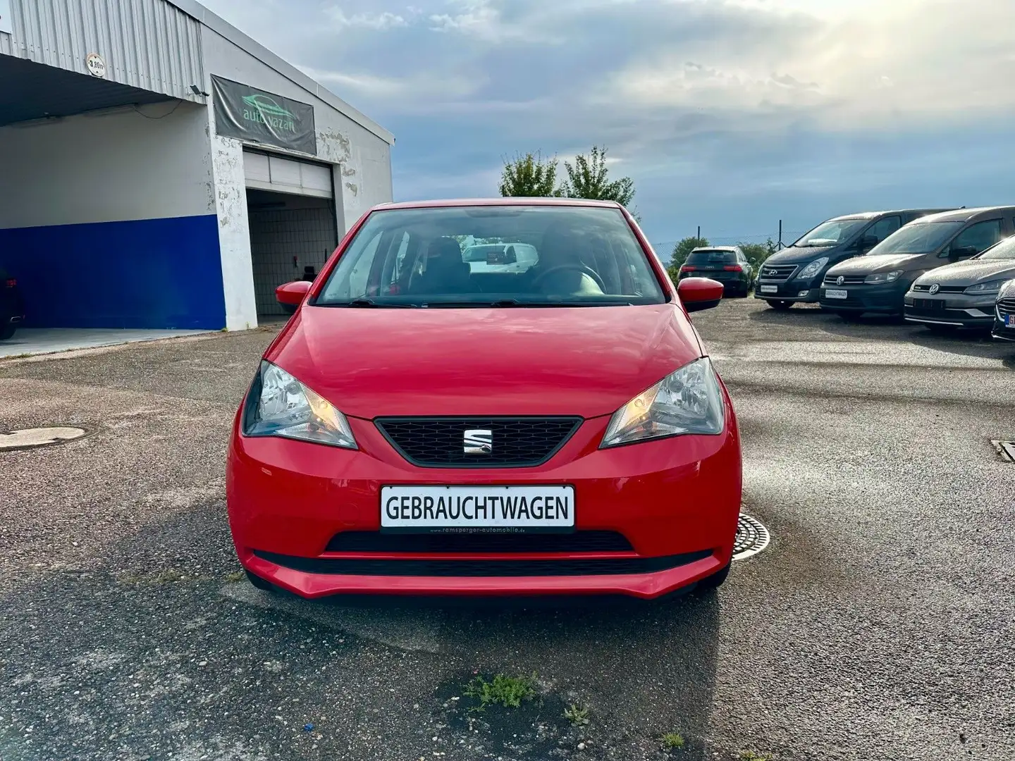 SEAT Mii Style / SItzheizung / 1.Hand / EURO6 / Klima Roşu - 2