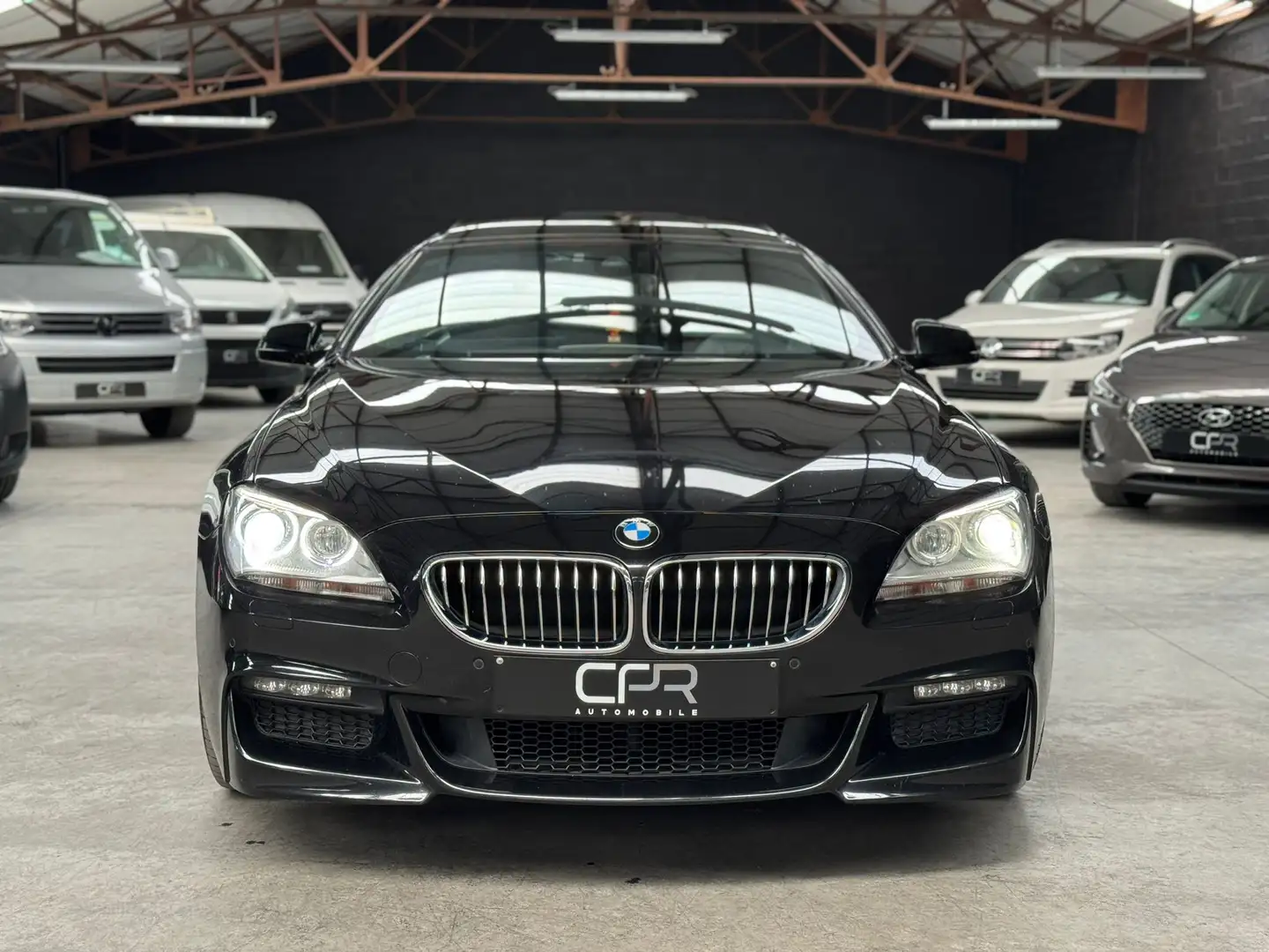 BMW 640 d * PACK M * GRAND COUPE * GPS * LED * TOIT OUV Zwart - 2