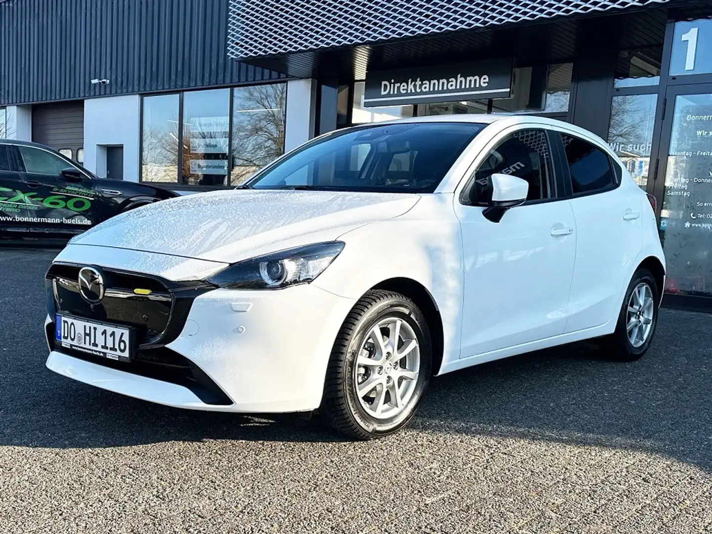 Mazda 2 1.5 M Hybrid Exclusive-Line DRAS *Klimaautomatik*S Bianco - 1