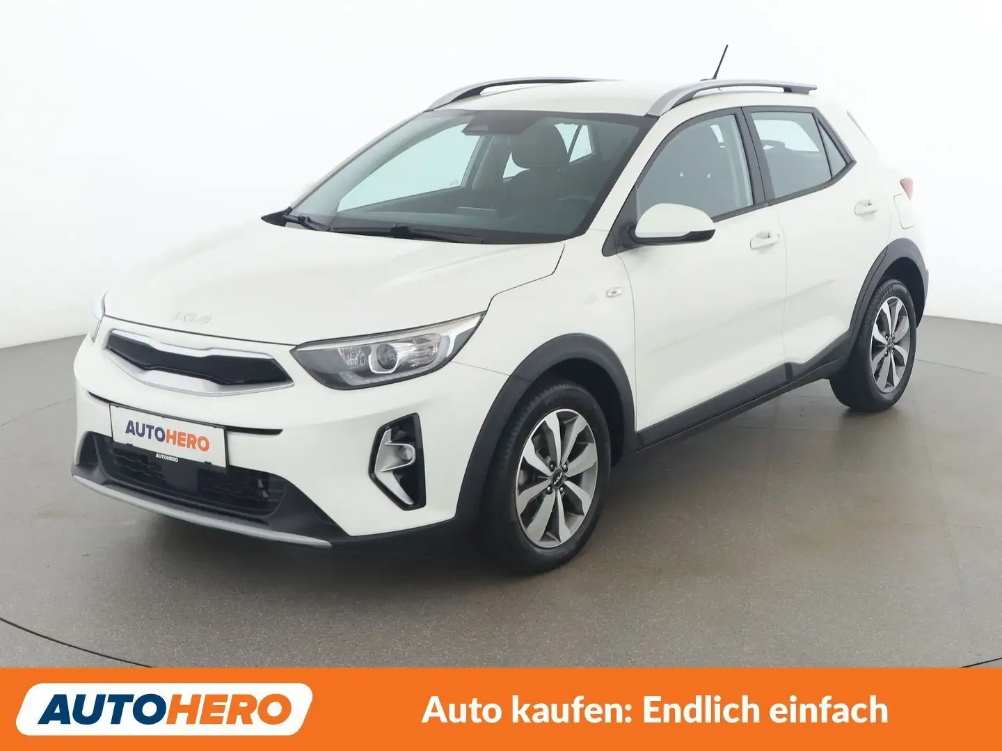 Kia Stonic 1.0 TGDI Silber Weiß - 1