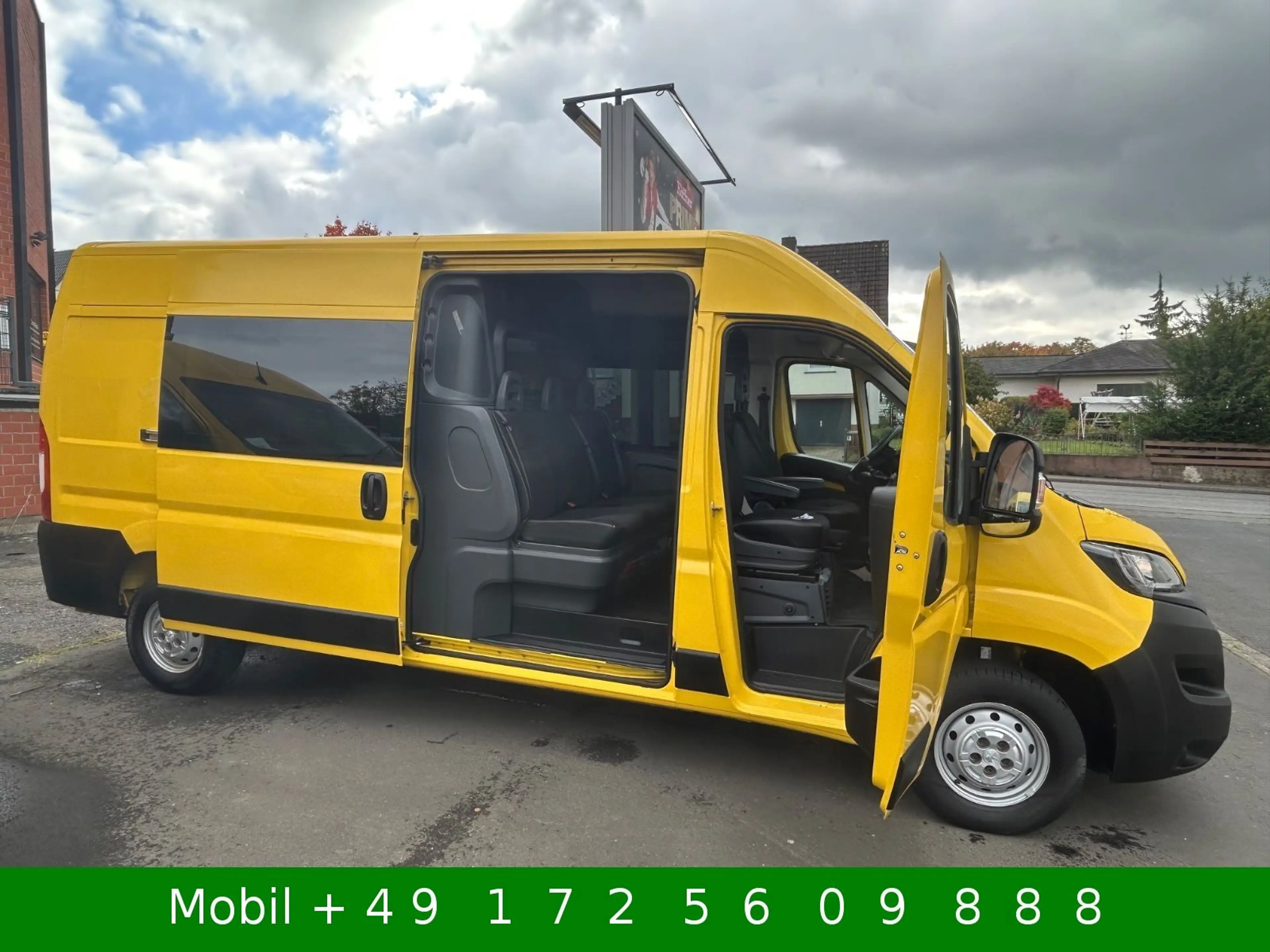 Peugeot Boxer Twincab Hoch Lang Pro 5 Sitze Standh Klima