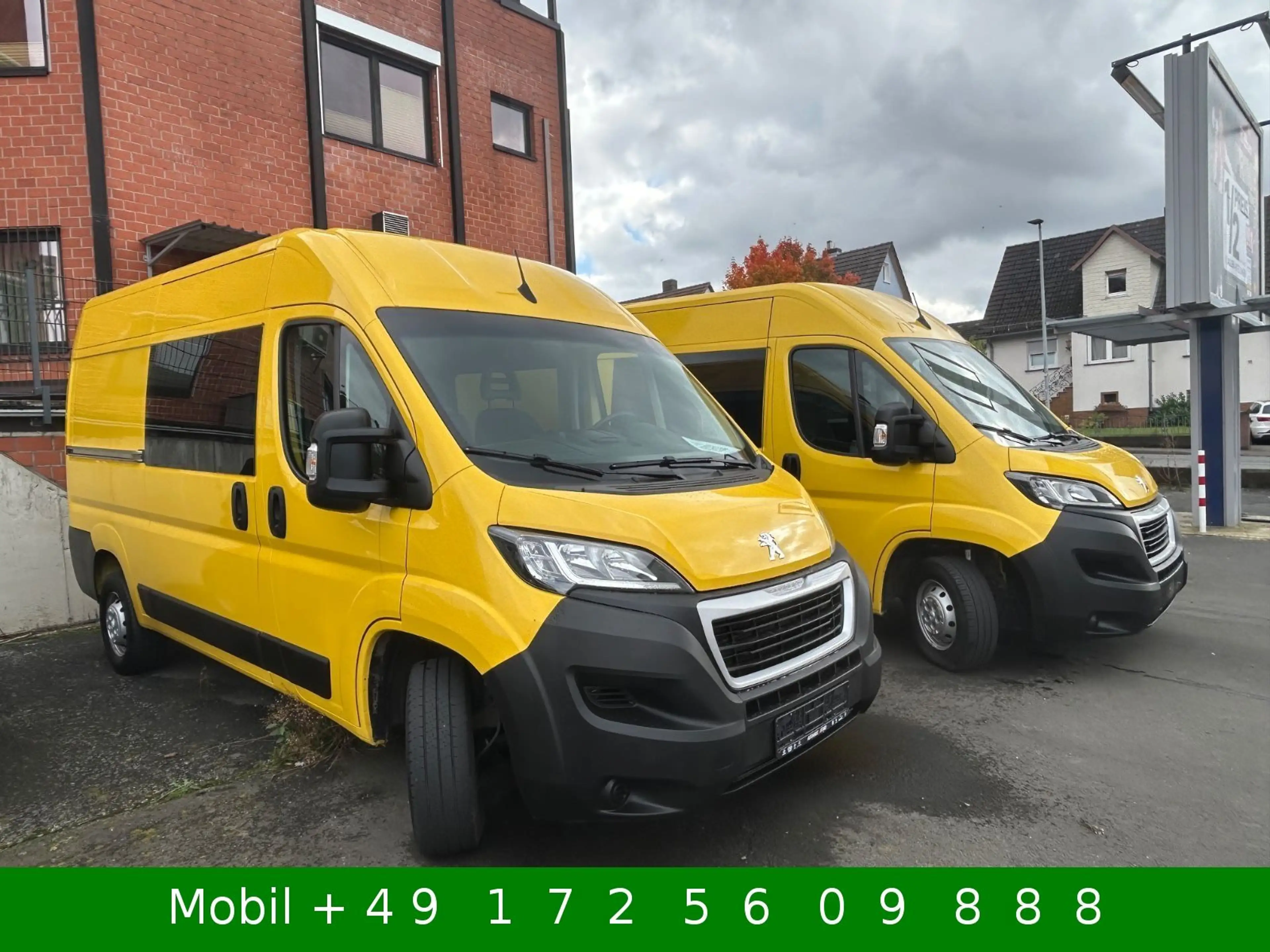 Peugeot Boxer Twincab Hoch Lang Pro 5 Sitze Standh Klima — photo 4
