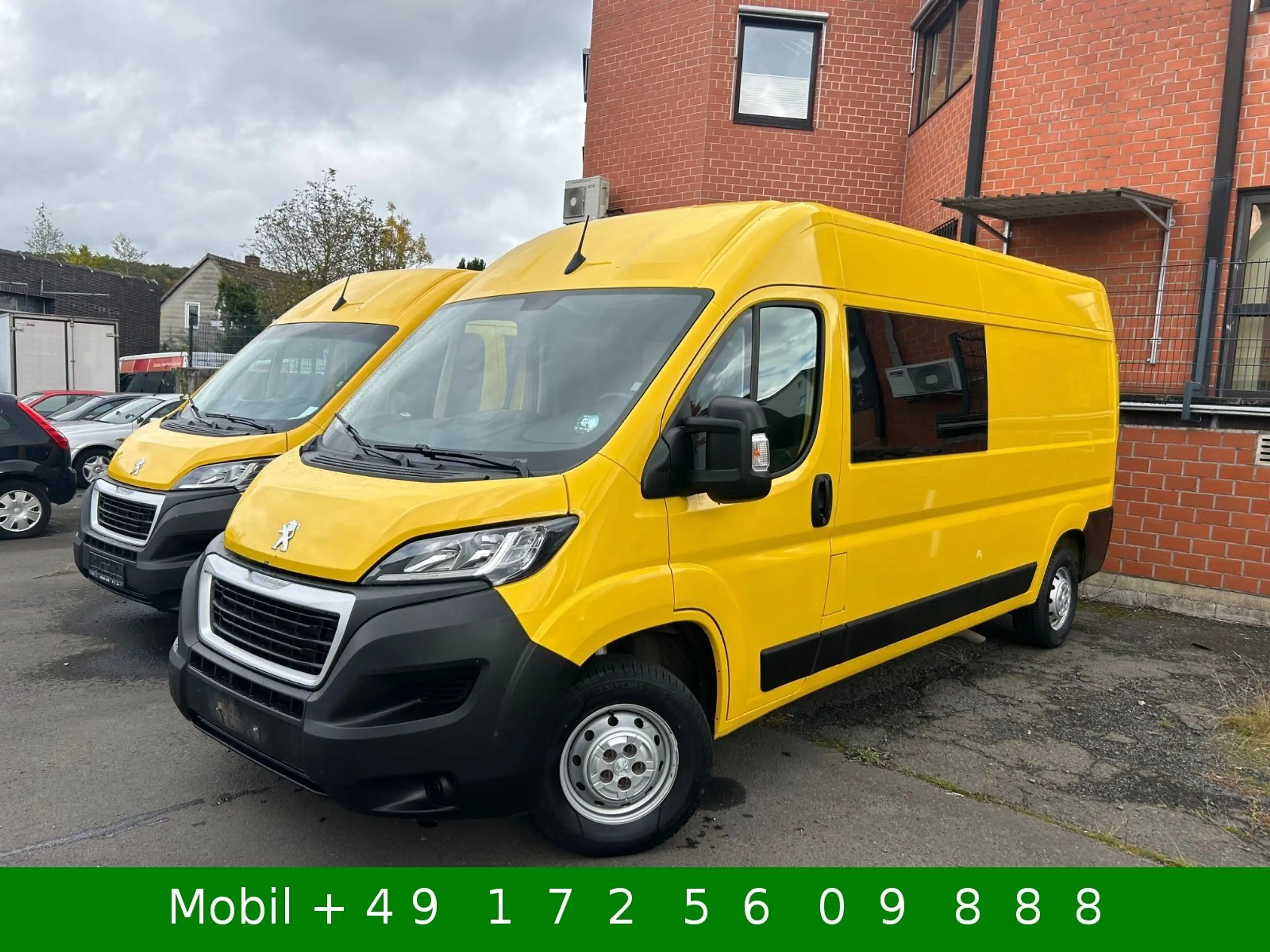 Peugeot Boxer Twincab Hoch Lang Pro 5 Sitze Standh Klima — photo 2