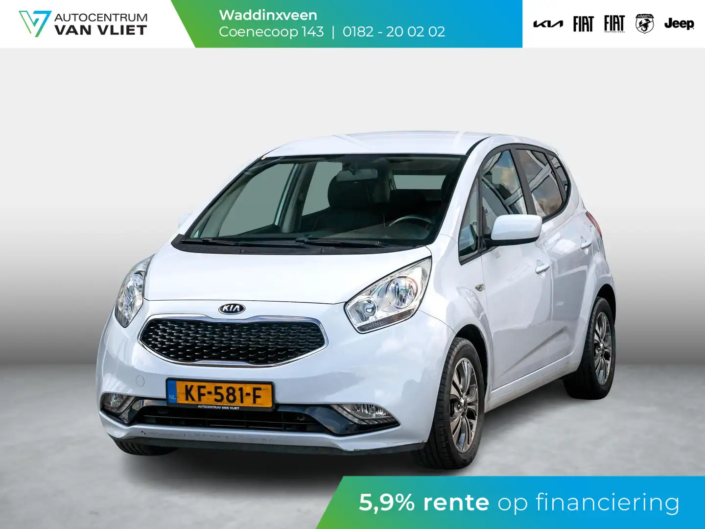 Kia Venga 1.4 CVVT DynamicPLusLine l Blanco - 1