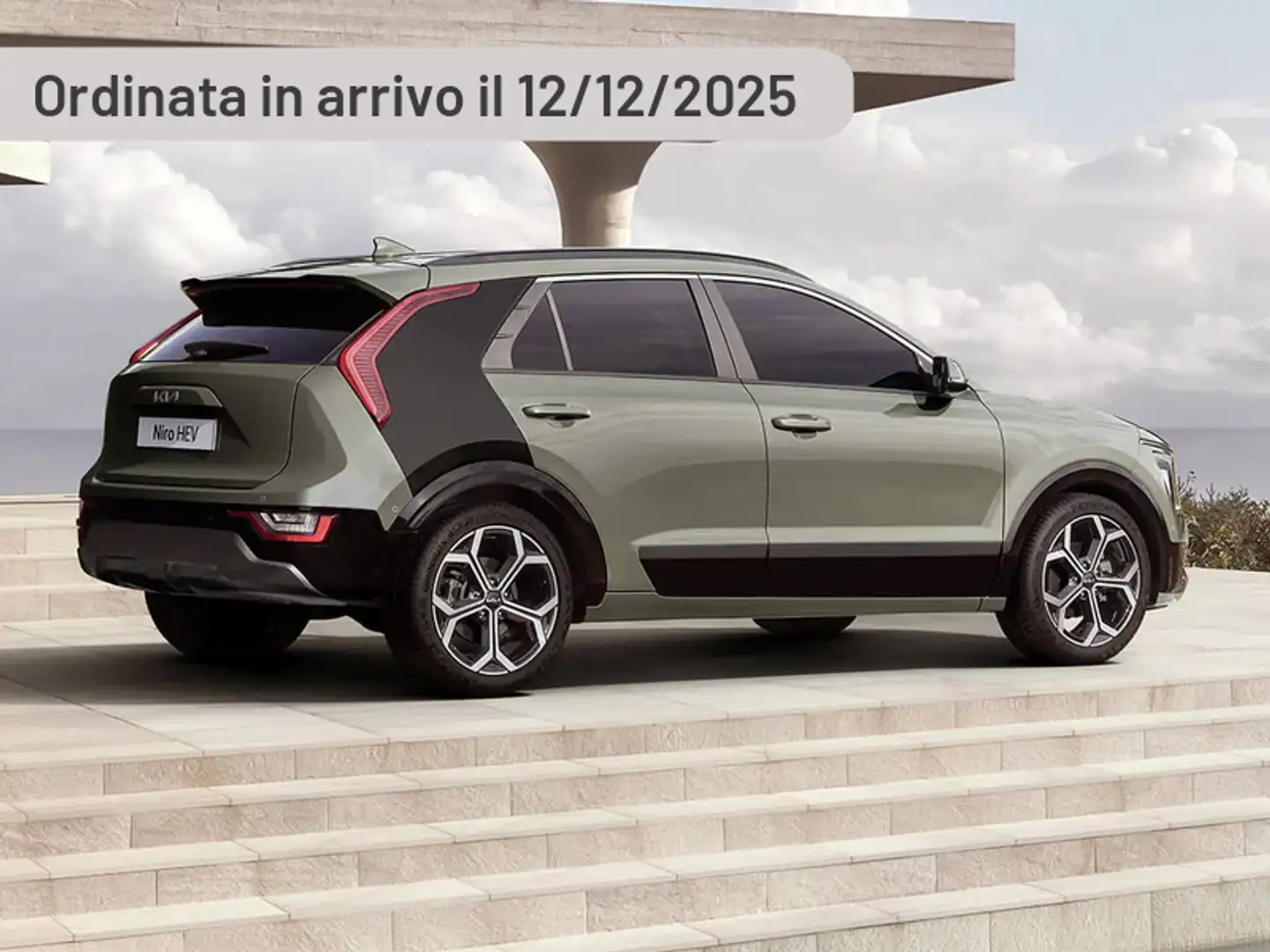 Kia Niro Tri-Fuel 1.6 GDi DCT HEV GPL Business Argento - 1